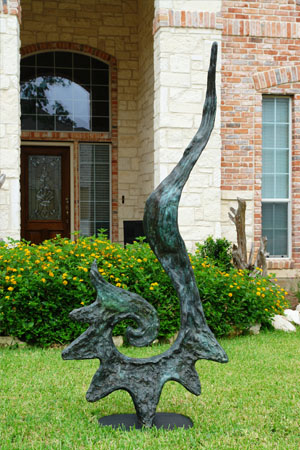 BRONZE ART GALLERY - BRONZE POOL SCULPTURES AND STATUES LET IT GO!